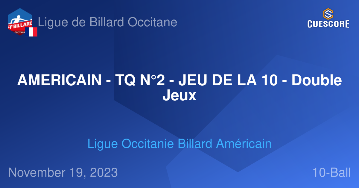 Ligue Occitane de Billard