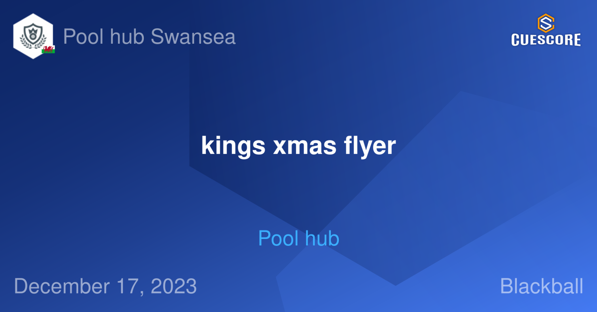 Tournament of Kings, December 17, 2023