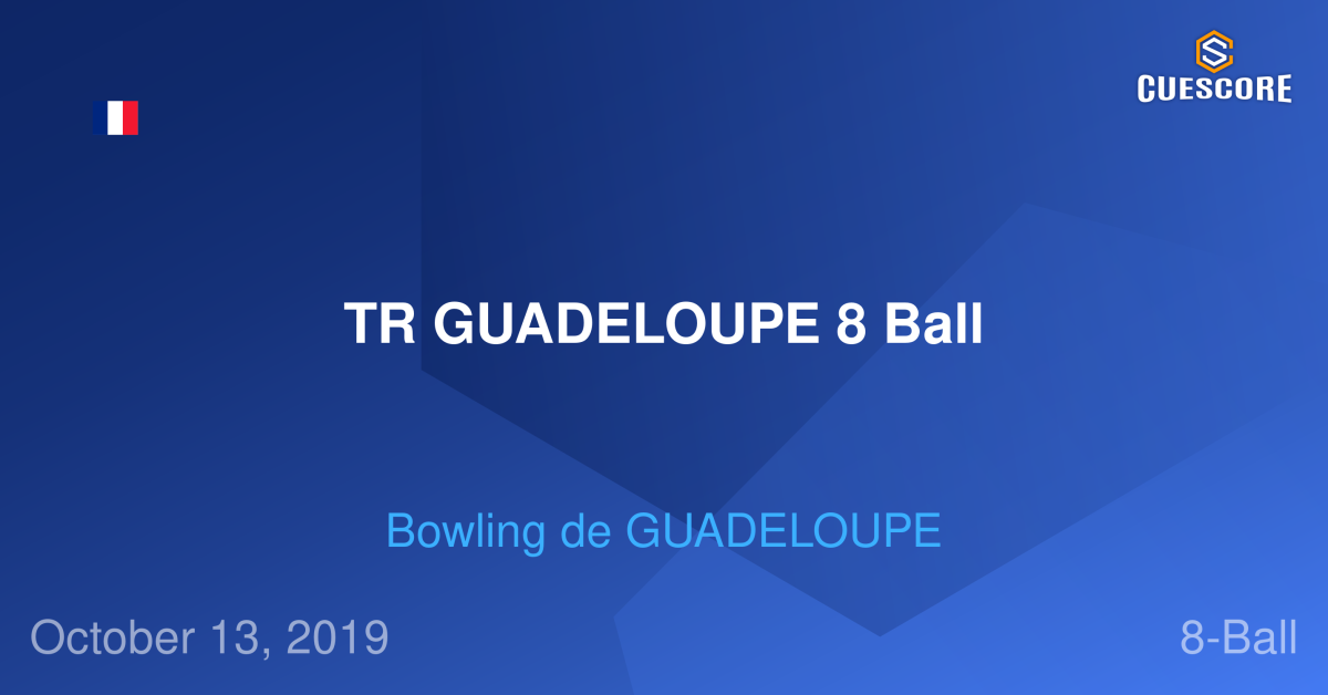 Tr Guadeloupe 8 Ball