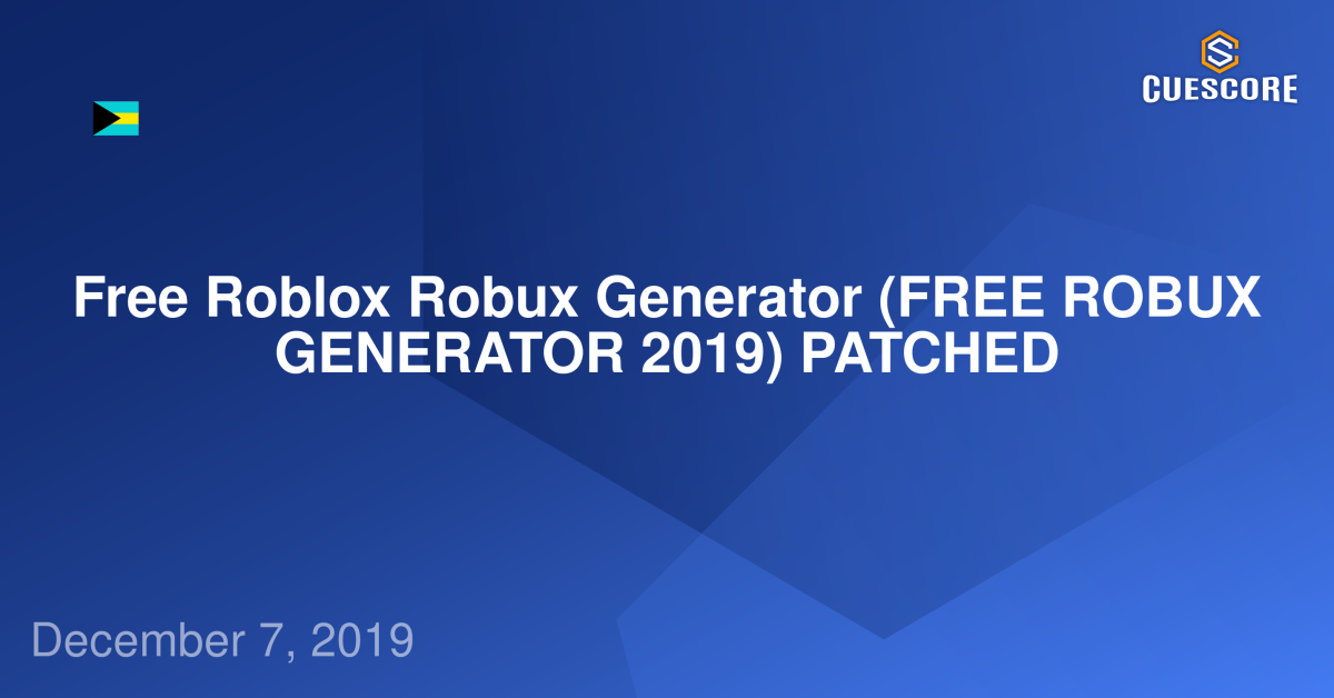 Roblox Free Robux Generator 2019